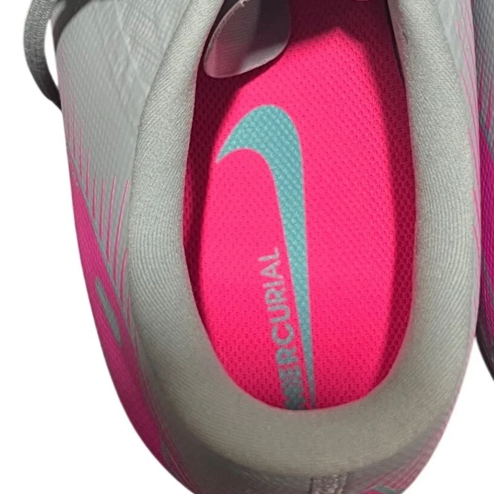 Nike Zoom Mercurial Vapor 15 Academy‎ FG MG Soccer Cleats Silver Pink DJ5631-001